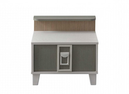 Bedside table nightstands consoles wood children's room modern gray girls
